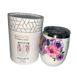 BRUMATE UN'CORKED  PEONY 14 OZ WINE TUMBLER - G